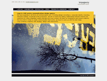 Tablet Screenshot of loopagency.com
